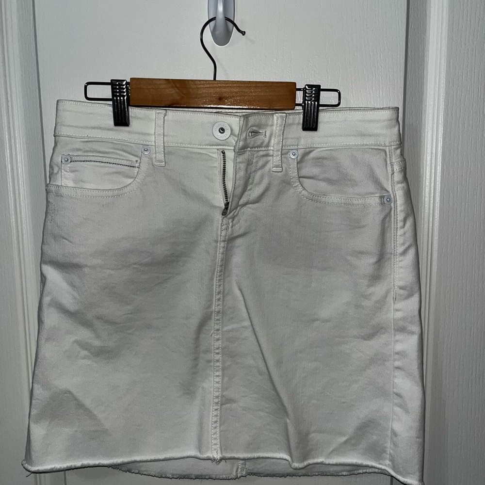 White skirt